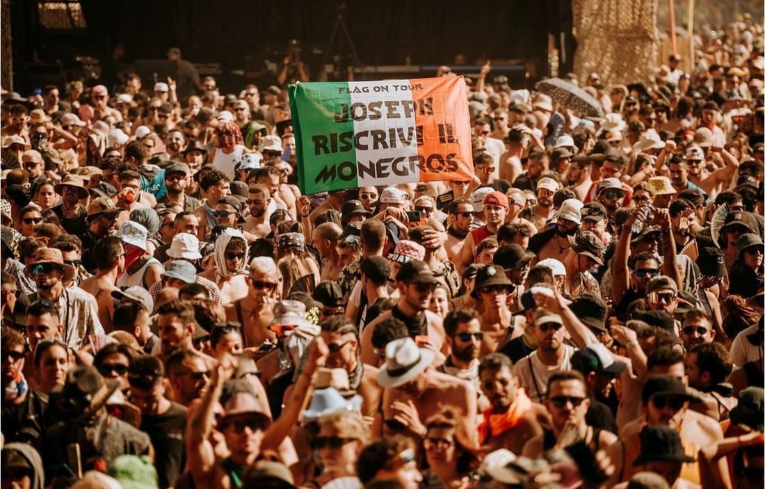 Bandiera Flag On Tour al Monegros Desert Festival