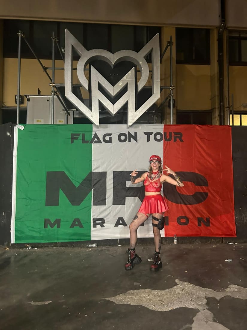 Bandiera Flag On Tour MRC Marathon di notte