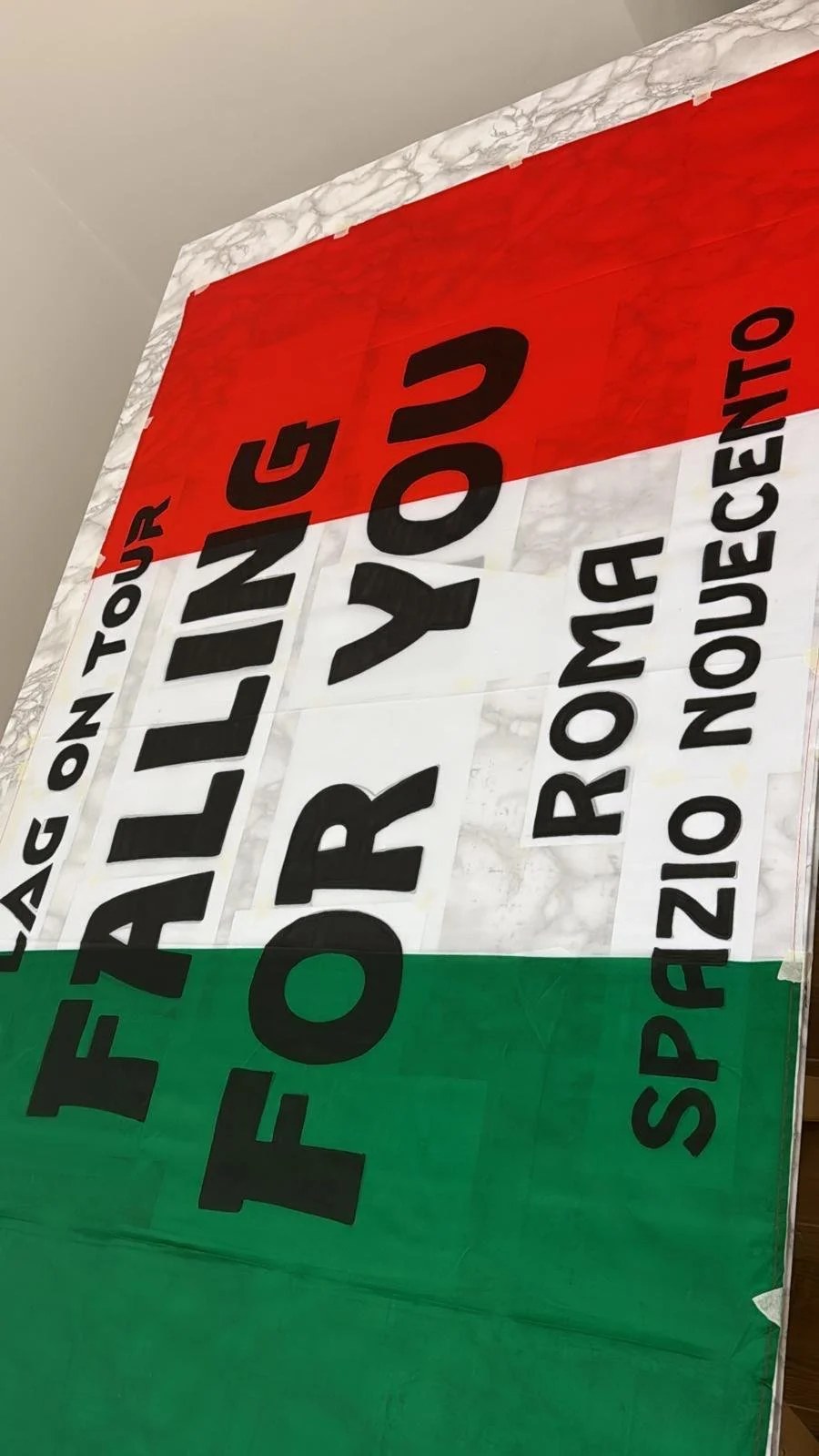 BANDIERA FLAG ON TOUR PERSONALIZZABILE